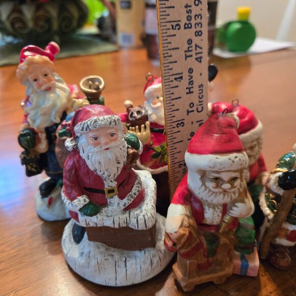 Santa Claus hanging ornaments / figurines - Picture 1 of 10